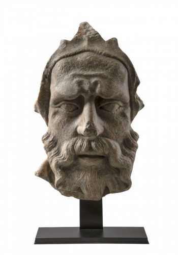 Head of a Bearded Man 