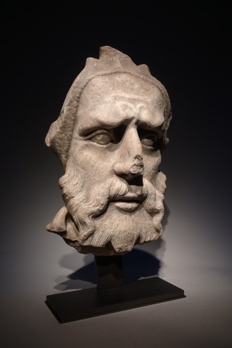 Sculpture  - Head of a Bearded Man 