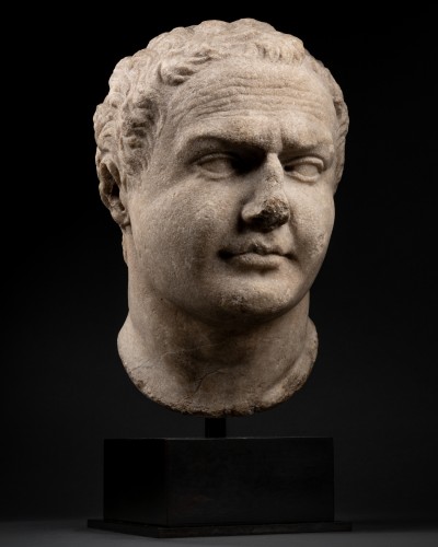 Tête de l’empereur Titus - Sculpture Style 