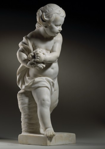 Pair of Marble Putti - 