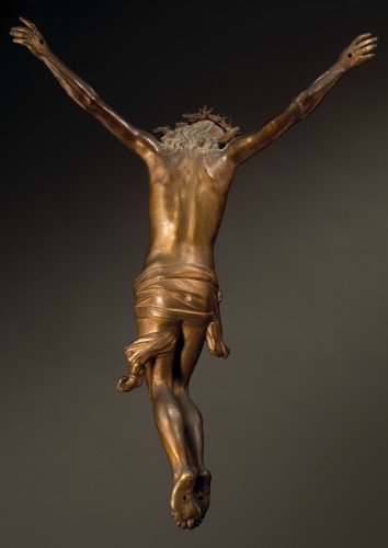  - Soldani Benzi (1656 - 1740) - Crucifixion aux vanités
