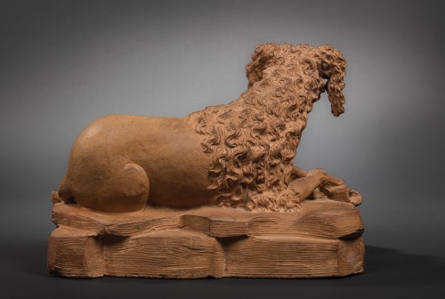 18th century - Resting Dog (Poodle)