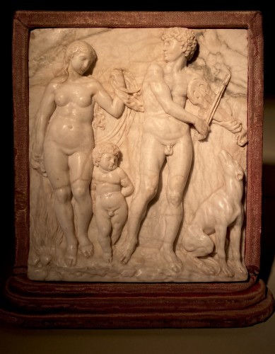 Orphée perdant Eurydice aux portes de l'Hadès - Sculpture Style 