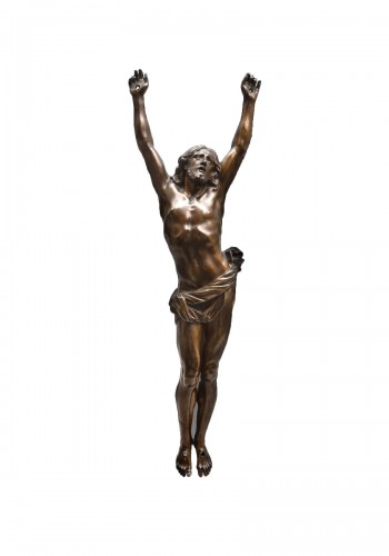 Christ Janseniste en bronze 