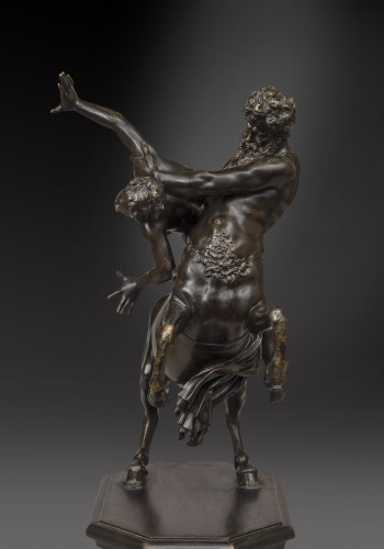 Nessus et Deianira, Bronze fin 18e - Sculpture Style 