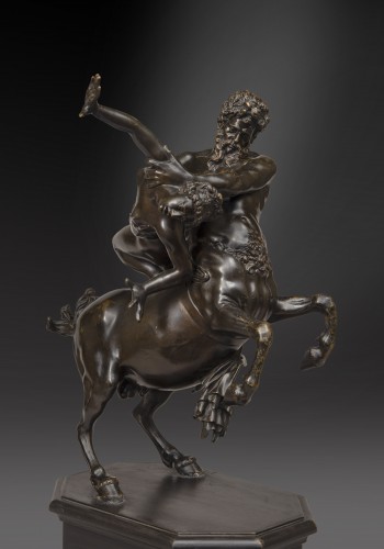 Sculpture Sculpture en Bronze - Nessus et Deianira, Bronze fin 18e
