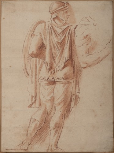 Tableaux et dessins Dessin, Aquarelle & Pastel - Paire de dessins à la sanguine par Giovanni Battista Cipriani, R.A.  (1727 -1785)
