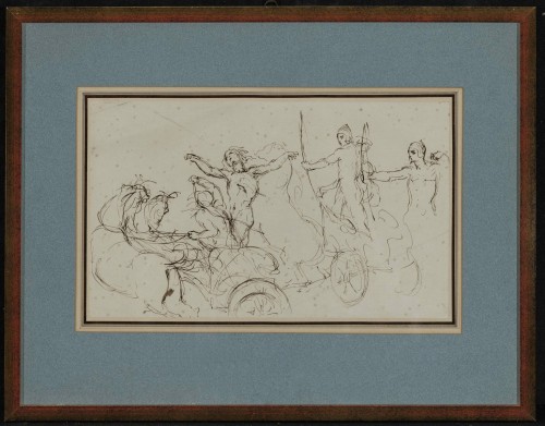 Mort d'Achille par Hector - Attribué à William Etty (1787-1849) - Tableaux et dessins Style 