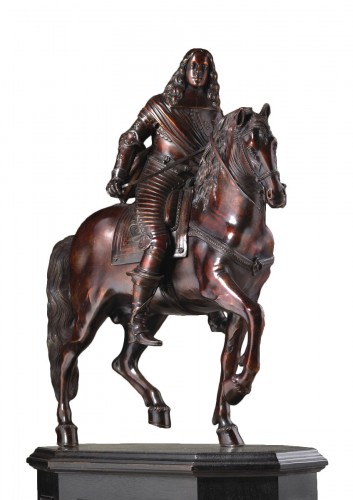 Statuette équestre de l'archiduc d'Autriche Ferdinand Charles (1628-1662)
