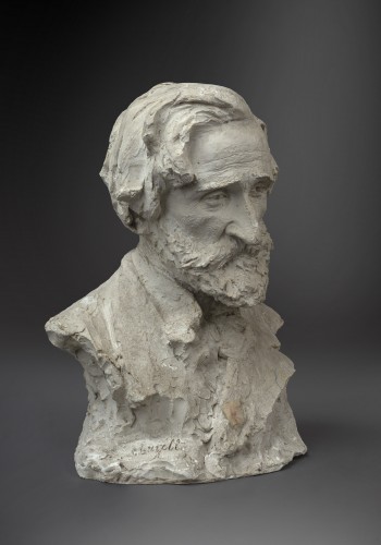 Sculpture  - Plaster Workshop bust of maestro Giuseppe Verdi