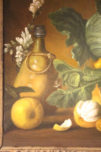 Tableaux et dessins Tableaux XVIIe siècle - Nature Morte aux légumes, école française du XVIIe siècle