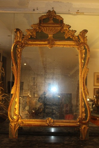 Mirrors, Trumeau  - Franch Provencal mirror, circa 1770