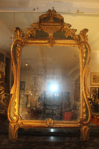 Miroir provençal , vers 1770 - Didascalies