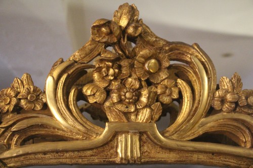 Louis XV - Miroir d'origine provençale, époque Louis XV