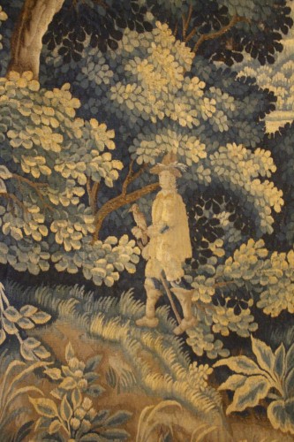 Tapisserie en laine d'Aubusson de la fin du XVIIe siècle - Louis XIV