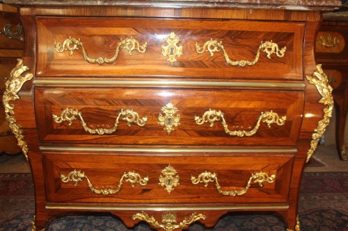 French Regence period commode with Indians, circa 1720 - 