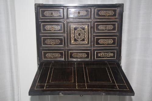 Mobilier Cabinet & Coffre - Cabinet en ivoire et ébène, Italie du nord XVIIe siècle