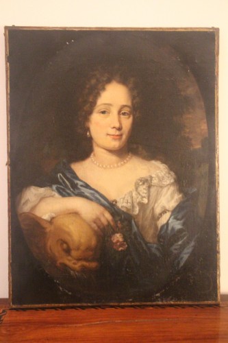 Portrait de Madame Helena van Heuvel - Nicolas Maes (1634-1693) - Tableaux et dessins Style Louis XIV