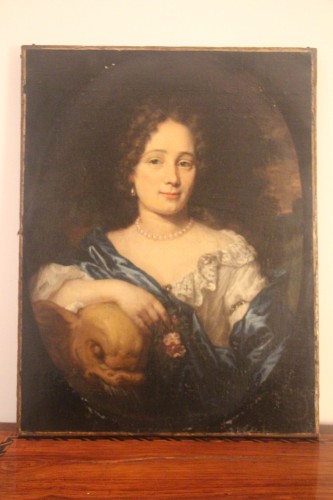 Louis XIV - Portrait de Madame Helena van Heuvel - Nicolas Maes (1634-1693)