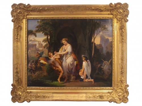 Orpheus and Eurydice,  Roman school of the first half of the 19th century