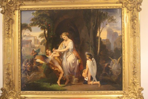 Tableaux et dessins Tableaux XIXe siècle - Orphée et Eurydice, école Romaine du XIXe siècle