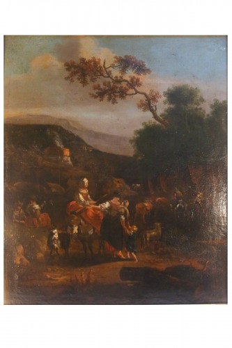 The Shepherds&#039; Rest - Hendrick Mommers (1623-1693)