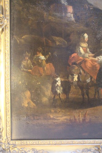 Paintings & Drawings  - The Shepherds&#039; Rest - Hendrick Mommers (1623-1693)