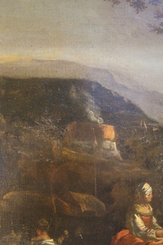 Le repos des bergers - Hendrick Mommers (1623-1693) - Louis XIV