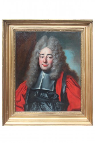 Portrait d'avocat- atelier de Nicolas Largillierre, XVIIIe