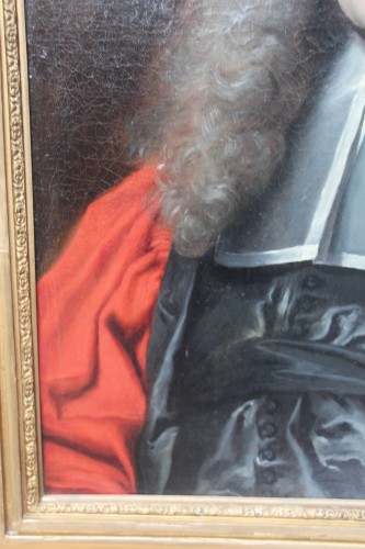 XVIIIe siècle - Portrait d'avocat- atelier de Nicolas Largillierre, XVIIIe