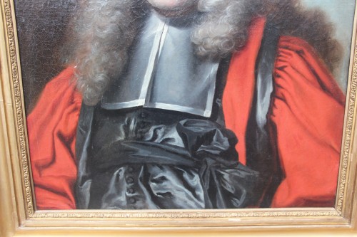 Portrait d'avocat- atelier de Nicolas Largillierre, XVIIIe - Régence