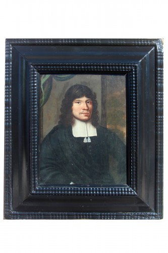 Portrait d'un gentil homme, école Hollandaise du XVIIe siècle