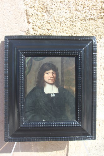 Antiquités - Portrait d'un gentil homme, école Hollandaise du XVIIe siècle