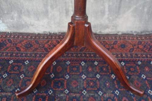 Antiquités - Mahogany pedestal table, Louis XVI period
