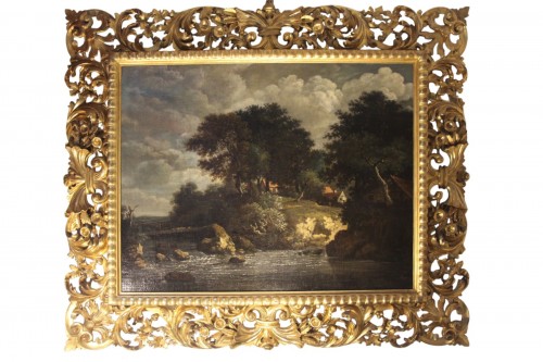 Partie de campagne, école du Nord vers 1700
