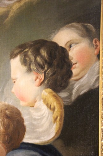 Vierge à l'Enfant, école française du XVIIIe siècle - Louis XV