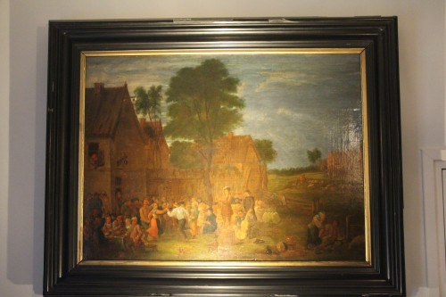 Village Festival, Flemish School, 17th Century - Paintings & Drawings Style Louis XIV