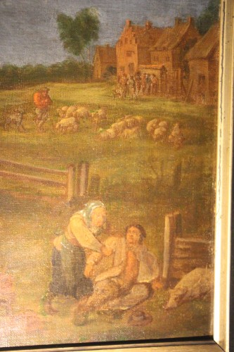 Louis XIV - Village Festival, Flemish School, 17th Century