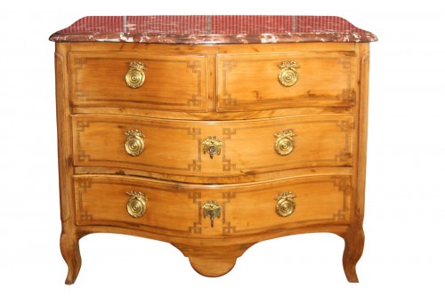 CommodeTransition en marqueterie, XVIIIe siècle