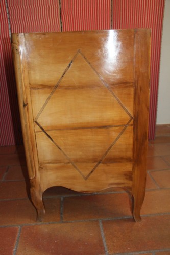 Transition - CommodeTransition en marqueterie, XVIIIe siècle