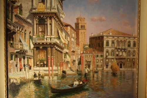 Venise, école italienne du XXe siècle - Didascalies