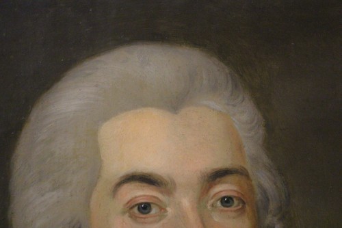Antiquités - Portrait d'aristocrate, école française du XVIIIe siècle