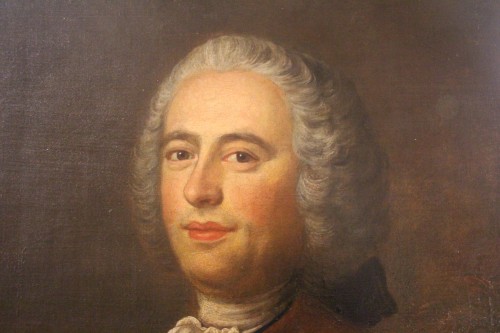Portrait de gentilhomme vers 1750, école française du XVIIIe siècle - Louis XV