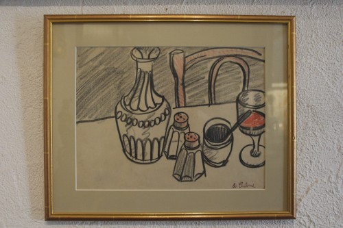 Nature Morte à la carafe,1906 - Auguste CHABAUD (1882-1955) - Tableaux et dessins Style Art nouveau