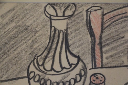 Nature Morte à la carafe,1906 - Auguste CHABAUD (1882-1955) - Didascalies