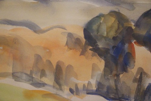 Art nouveau - La Sainte-Victoire, Marcel Arnaud (1877-1956)