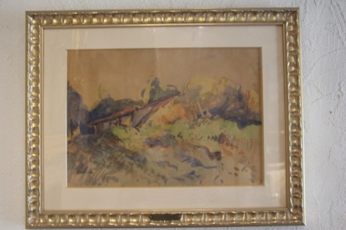 Art Déco - Campagne aixoise,1922 - Joseph Ravaisou (1865-1925)