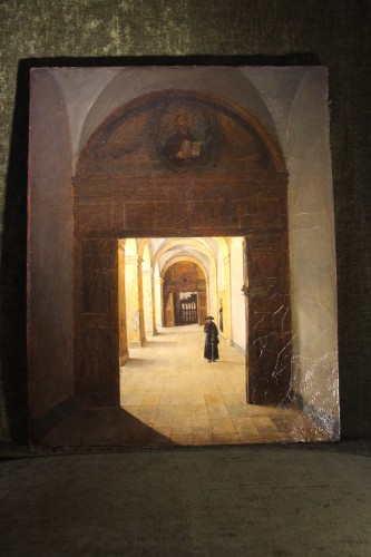 Tableaux et dessins Tableaux XIXe siècle - François Marius Granet à Tivoli, 1810