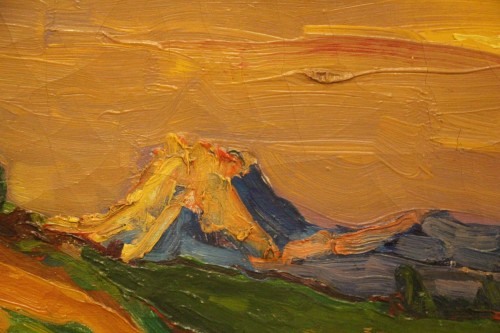 Paysage, René Seyssaud (1867-1952) - Didascalies