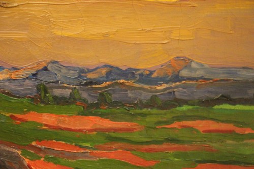 Art nouveau - Paysage, René Seyssaud (1867-1952)